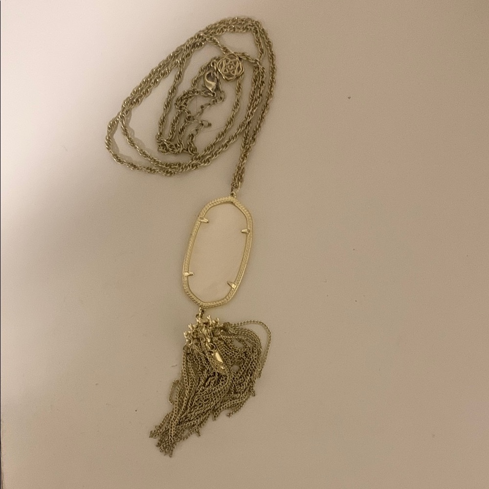 Kendra Scott Rayne Gold Pendant Necklace